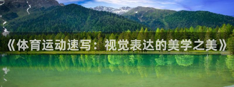 意昂包怎么样：《体育运动速写：视觉表达的美学之美》